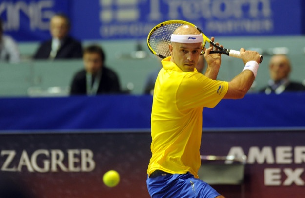 Ivan Ljubičić je razočaral na domačem ATP turnirju v Zagrebu