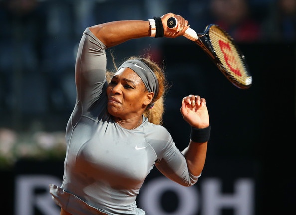 Serena Williams se je sprehodila do polfinala WTA turnirja v Rimu