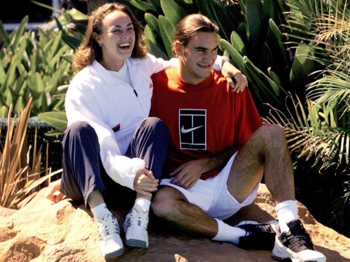 Roger in Martina leta 2000 v Hopmanovem pokalu