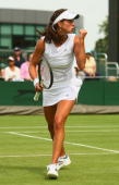 Julia Goerges je po maratonskem dvoboju s Katarino Srebotnik in Hitckcookovem scenariju napredovala v drugi krog Wimbledona