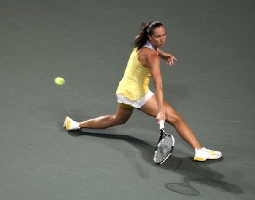 Jelena Janković v akciji