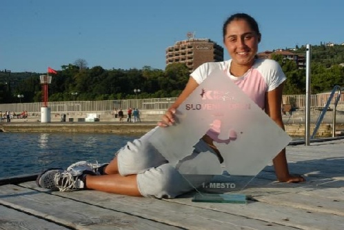 Tamira Paszek je leta 2006 osvojila turnir Banka Koper Slovenia Open v Portorožu