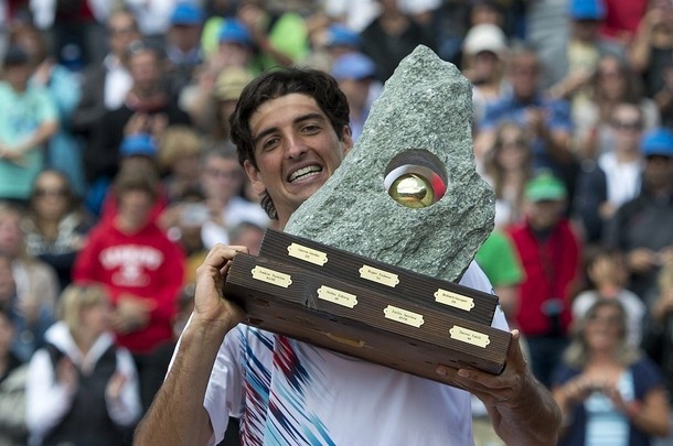 Brazilec Thomaz Bellucci je zmagal v Gstaadu leta 2009 in 2012