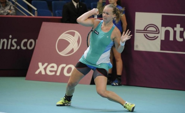 Od srečne poraženke kvalifikacij do četrtfinala pariškega dvoranskega WTA turnirja - Kiki Bertens