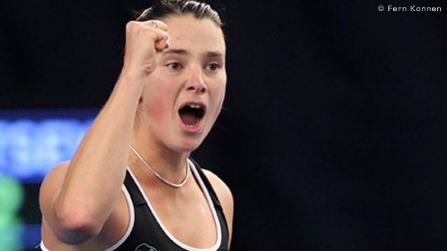 Biby Schoofs se je iz kvalifikacij prebila celo v četrtfinale, kjer jo je danes ustavila Britanka Anne Keothavong