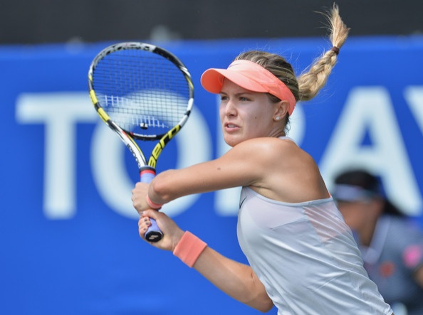 Eugenie Bouchard je v 2. krogu Tokia izločila Američanko Sloane Stephens