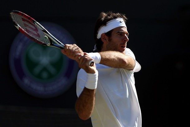 Juan Martin del Potro bo v osmini finala igral z Davidom Ferrerjem