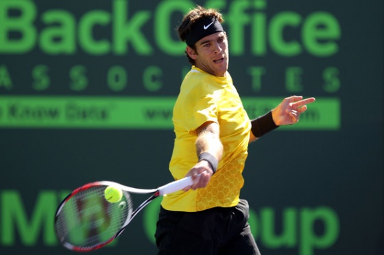 Juan Martin del Potro je v Crandon Parku v 1. krogu ugnal Brazilca R.Mella