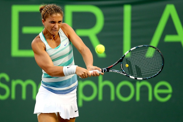 Sara Errani je v osmini finala izločila Ano Ivanovič