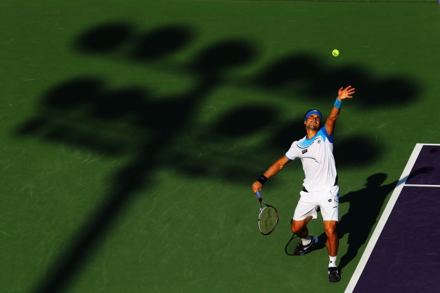 David Ferrer je tretjič v polfinalu masters turnirja Sony Tennis Open
