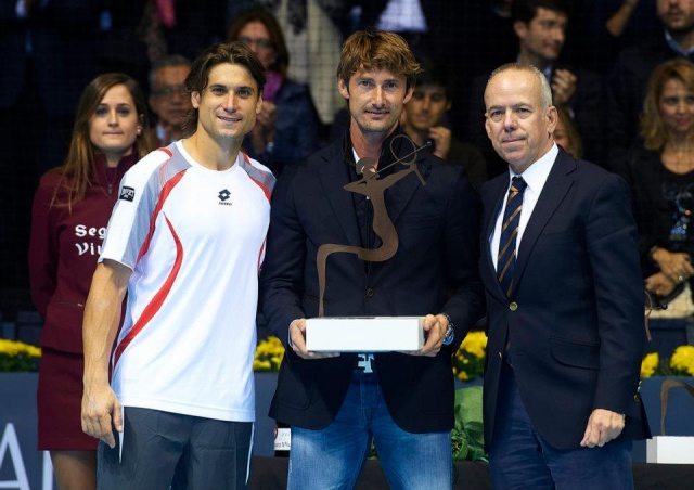 David Ferrer je zmago posvetil prijatelju in rojaku J.C.Ferreru
