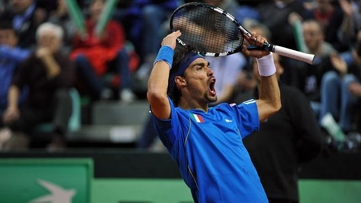 Fabio Fognini je bil italijanski junak v Torinu
