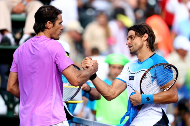 David Ferrer je dobil vse tri medsebojne obračune s Tommyem Haasom