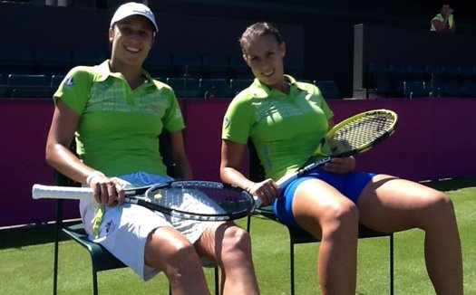 Katarina Srebotnik in Andreja Klepač bosta zastopali Slovenijo v ženskih dvojicah