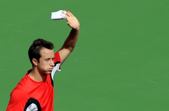 Philipp Kohlschreiber je v 3. krogu izločil enega od favoritov za končno zmago Soderlinga