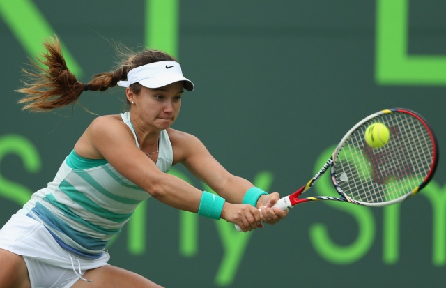 Lauren Davis je čakala in čakala ter dočakala nastop v glavnem delu kot srečna poraženka kvalifikacij. Priložnost je zagrabila z obema rokama