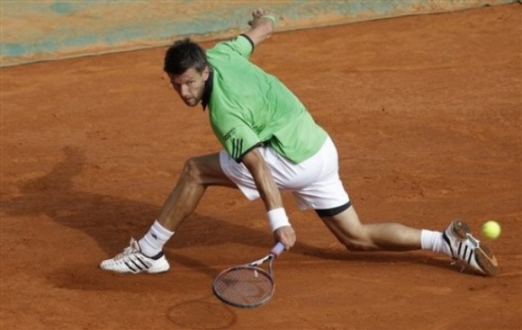 Jurgen Melzer še ni dobil niza proti Rogerju Federerju, s katerim bo igral v četrtfinalu Monaka