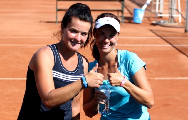 Nastja Kolar in Polona Reberšak sta blesteli v dvojicah in zasluženo dvignili lovoriko