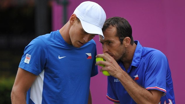 Tomaš Berdych in Radek Stepanek sta lokomotiva češkega vlaka. Jima bo uspelo presenetiti Argentince v peklenskem vzdušju Buenos Airesa?