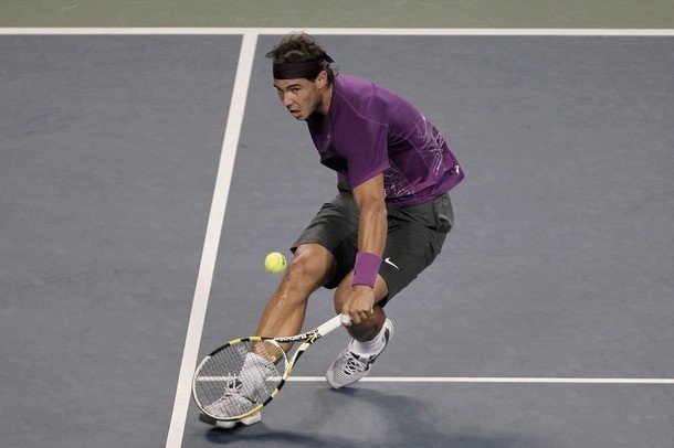 Rafael Nadal je lani v finalu Tokia premagal Francoza Gaela Monfilsa