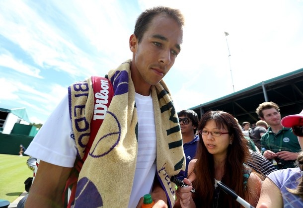 Lukas Rosol ni uspel potrditi senzacionalne zmage nad Nadalom