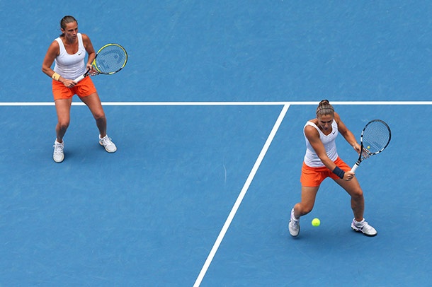 Sara Errani in Roberta Vinci sta slavili v ženskih dvojicah