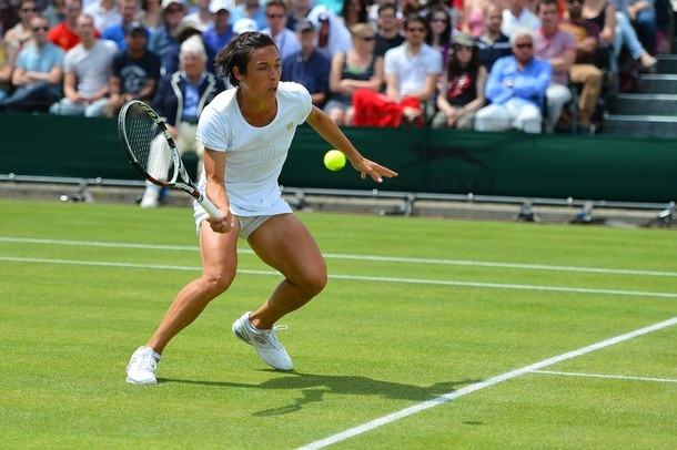Francesca Schiavone je drugič v karieri v osmini finala Wimbledona