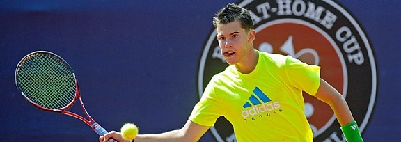 Dominic Theim je proti favoriziranemu Klizanu klonil šele v zaključku 3. niza