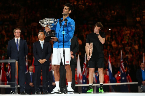 Andy Murray (v ozadju) je izgubil tudi četrti finale Melbourna