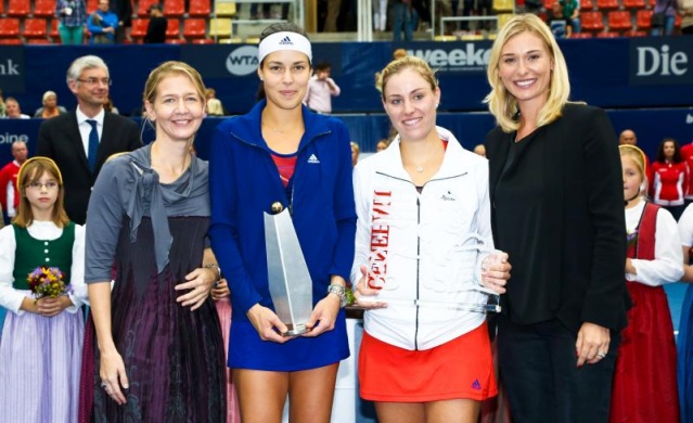 Junakinji letošnjega WTA turnirja v Linzu - Angelique Kerber in Ana Ivanovič