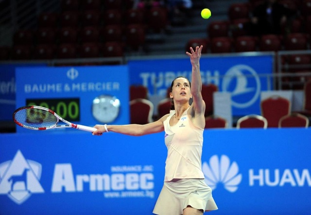 Andrea Petkovic se je kot prva prebila v polfinale Sofije