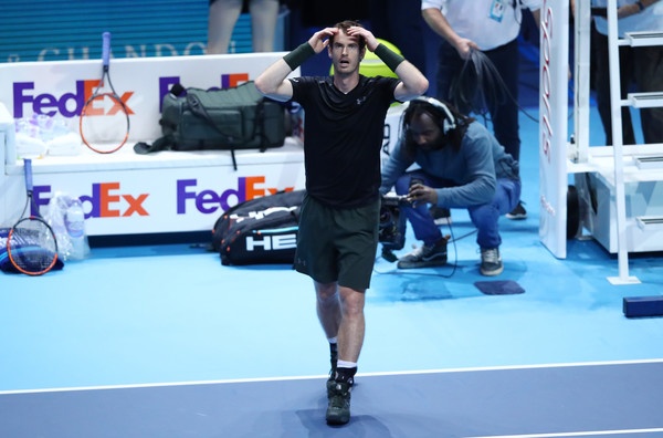 Andy Murray zaključje najbolj uspešno teniško sezono kot zmagovalec zaključnega turnirja WTF in kot 1. igralec sveta