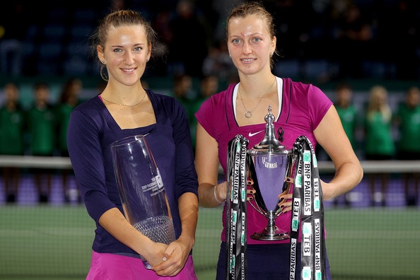 Finalistki zadnjega teniškega turnirja sezone v Carigradu sta bili Viktorija Azarenka in Petra Kvitova