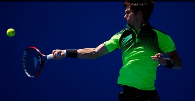 25-letni Ljubljančan se bo za nagrado v 1. krogu OP Avstralije meril s prvim tenisačem sveta Novakom Djokovičem