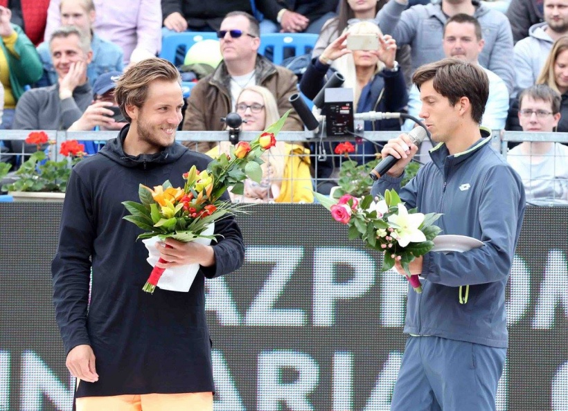 Aljaž Bedene, ki igra za Veliko Britanijo, je drugič igral v finalu ATP turnirja in na prvenec še čaka
