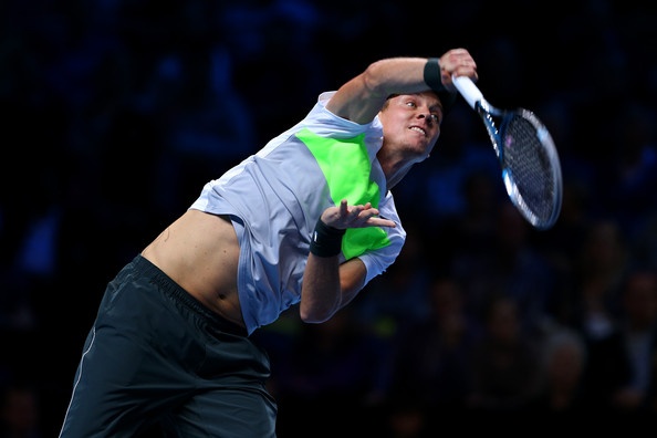 27-letni češki tenisač Tomas Berdych ne bo ponovil dosežka iz lanskega leta, ko je igral polfinale zaključnega mastersa