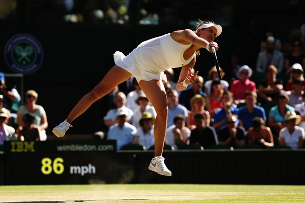 Eugenie Bouchard je po dveh zaporednih polfinalih na turnirjih za veliko nagrado, tokrat odšla stopničko dlje. V soboto bo igrala v finalu Wimbledona proti Čehinji Petri Kvitovi.