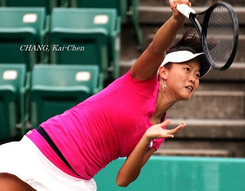 Tajvanka Čang Kaj-Čenova je ena od treh, ki so v Osaki prvič prišle v polfinale WTA turnirjev