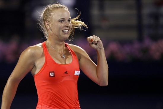 Caroline Wozniacki je februarja 1. mesto na WTA lestvici prepustila le za en teden