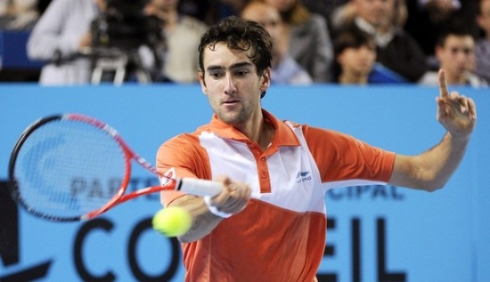 22-letni Marin Čilić (28. na ATP) je prvič igral v finalu v letošnji sezoni