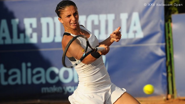 Finalistka letošnjega Roland Garrosa Sara Errani je v 1. krogu Palerma v vsakem nizu izpustila le eno igro