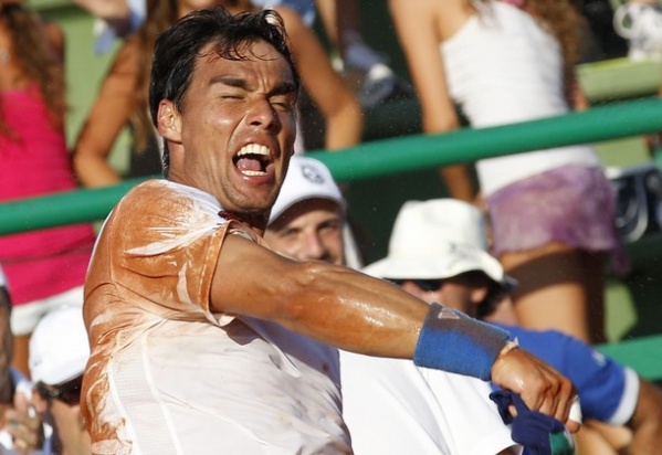 Fabio Fognini je najboljši italijanski teniški igralec. Letos je na Roland Garrosu prišel do četrtfinala