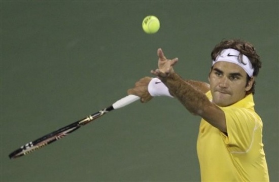 Roger Federer se je šestič uvrstil v finale turnirja v Dubaju