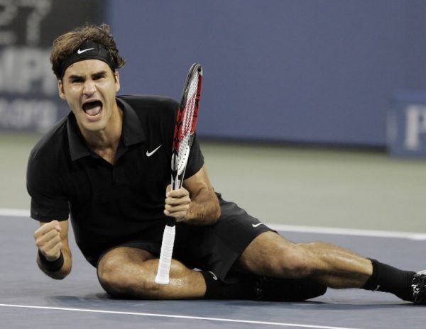 Roger Federer je na OP ZDA slavil petkart zapored (2004-2008)
