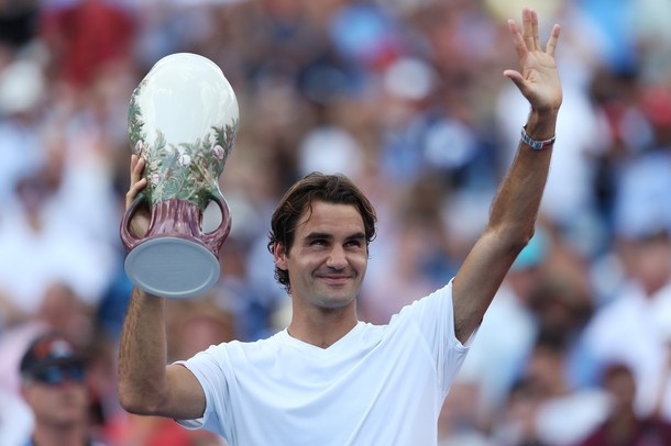 Roger Federer je  petič zmagal  v Cincinnatiju bter na ATP  lestvici še povečal  prednost