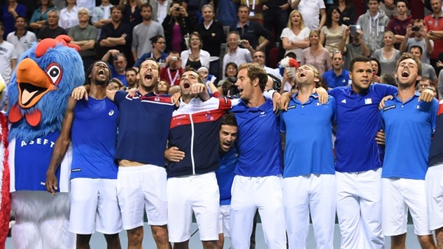 Francija je šele osma reprezentanca, ki ji je v svetovni skupini Davisovega pokala uspelo preobrniti zaostanek 0-2 v zmago