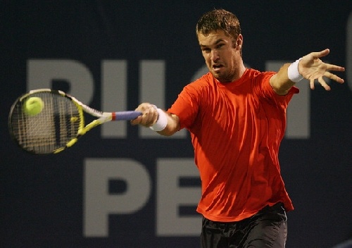 Luka Gregorc je leta 2008 prišel v polfinale ATP-ja v New Havnu.   Foto: espn.com