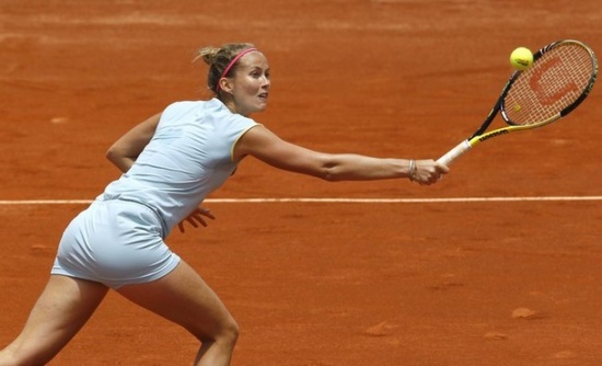 Mathilde Johansson je prvič igrala v finalu turnirja serije WTA