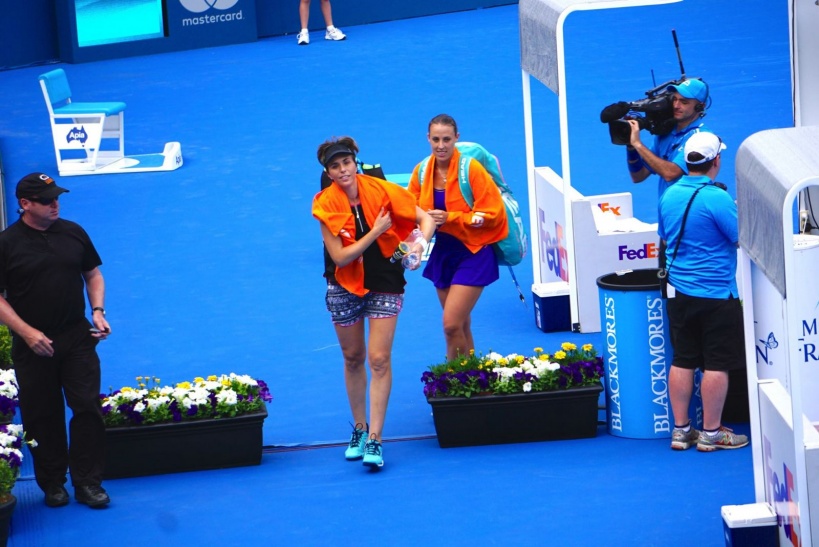 Andreja Klepač in Maria Jose Martinez Sanchez sta v Sydneyu prišli do polfinala