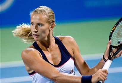Polona Hercog je prvo ime slovenske teniške reprezentance v pokalu Fed